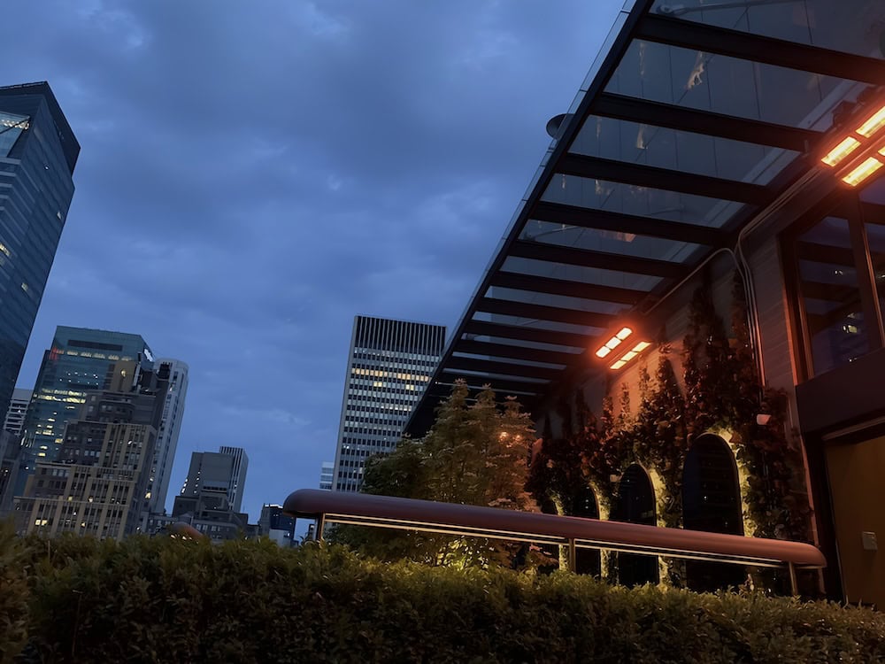 Solaira Heaters installed at the AC Hotel Marriott Times Sq Rooftop Bar in New York, NY