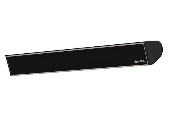Aura Decor Series Electric Patio Heater - Black color
