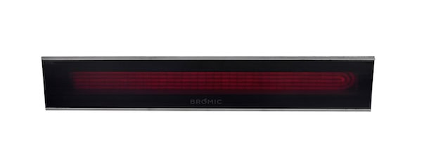 A Bromic Platinum Smart-Heat Electric Outdoor Heater in Black