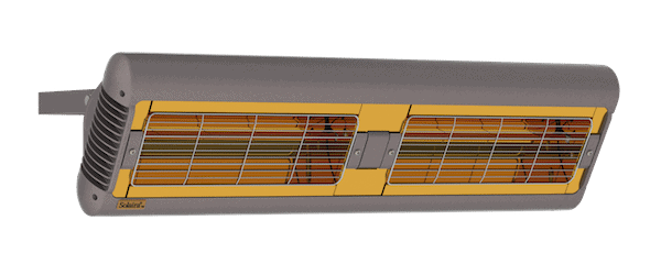 Solaira Alpha H2 outdoor heater - Wall or Ceiling Mount