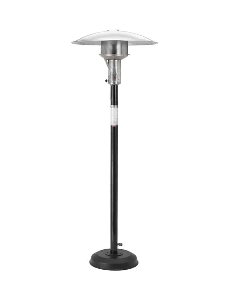 Sunglo Free Standing Patio Heater with Black finish (Model A242BK)