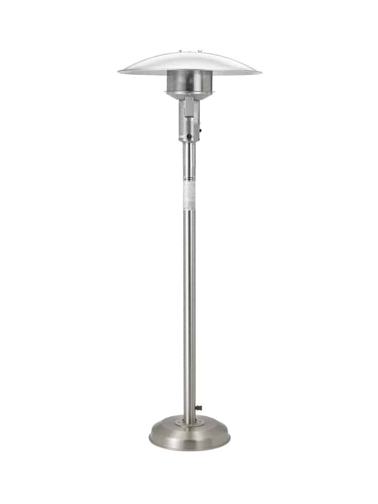 Sunglo Free Standing Patio Heater with a Stainless Steel Finish (Model A242SS)
