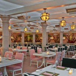 Solaira Alpha H1 Heaters installed on the Bistro Deck at Beverly Hills Hotel, Beverly Hills, CA