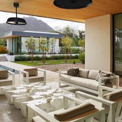 Solaira Radius Electric Heaters -Residential Patio