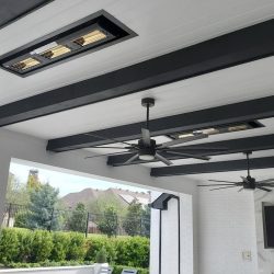 Solaira ICR H3 Flush Mount Black Heater (Residential Patio)